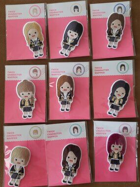 TWICE Character Wappen (FULL SET) JYP KPOP